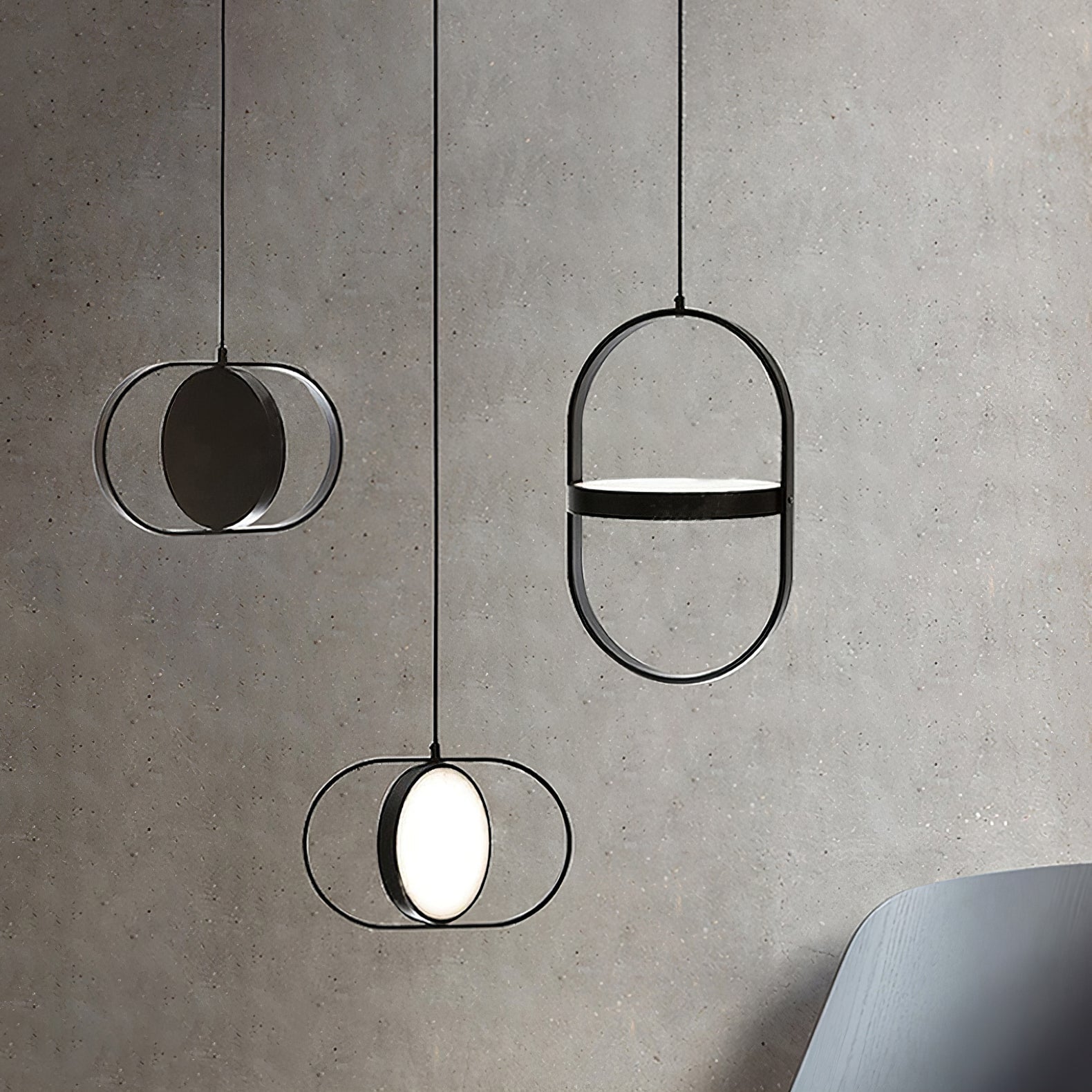 Bren Industrial Classic Pendant Light-Neutral Decor