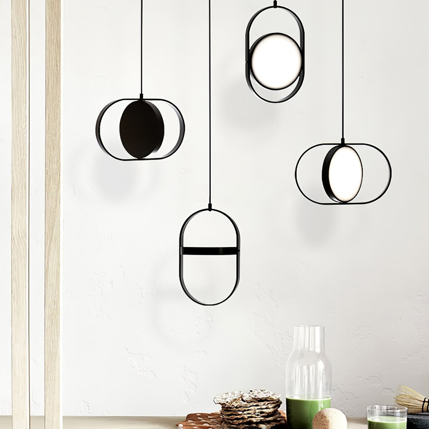 Bren Industrial Classic Pendant Light-Neutral Decor