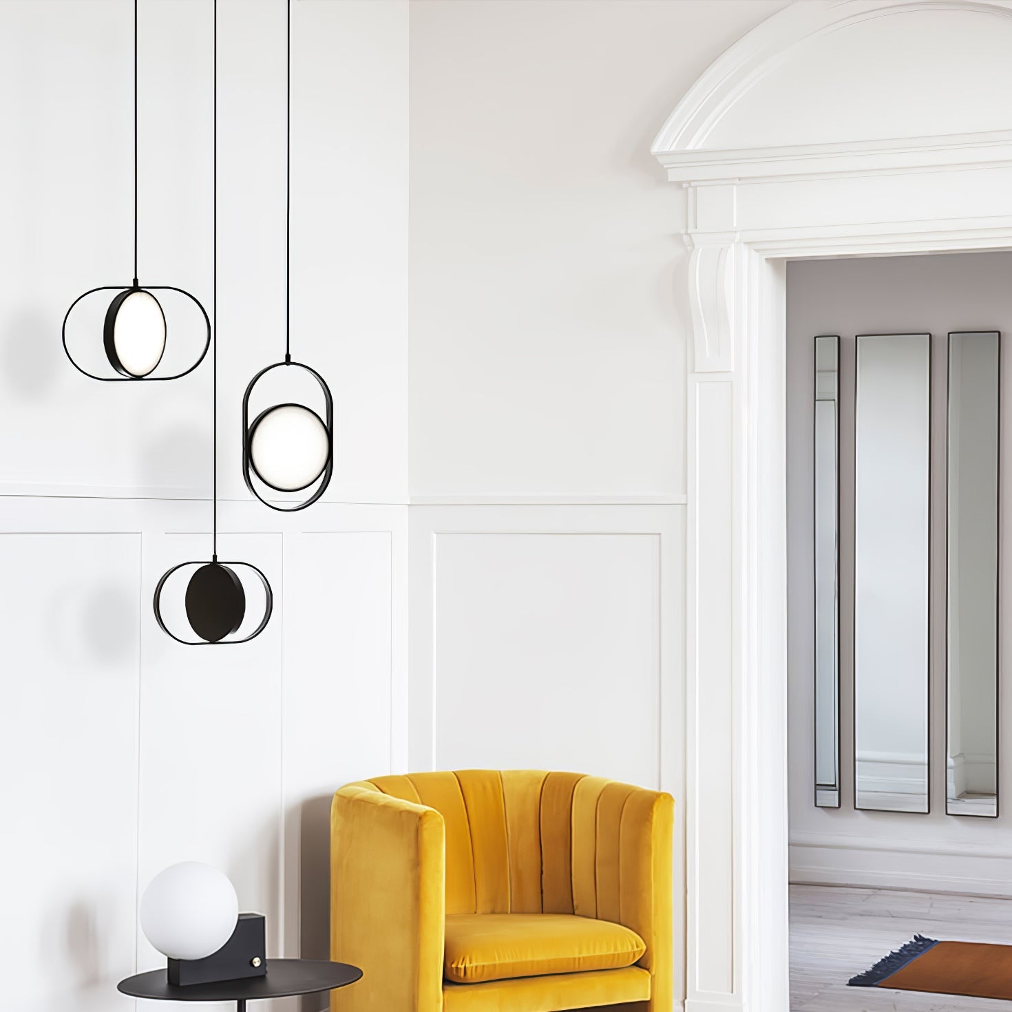Bren Industrial Classic Pendant Light-Neutral Decor
