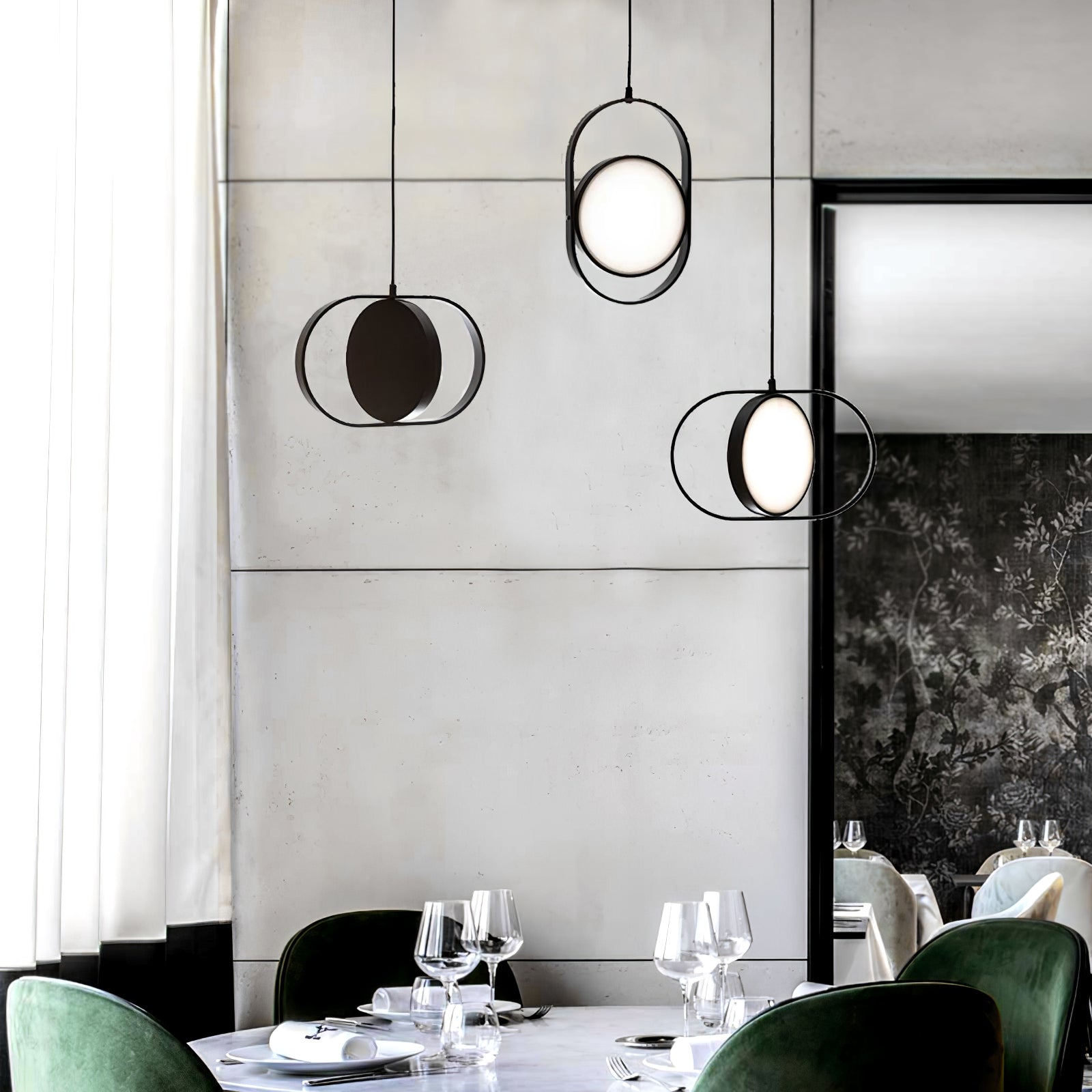 Bren Industrial Classic Pendant Light-Neutral Decor
