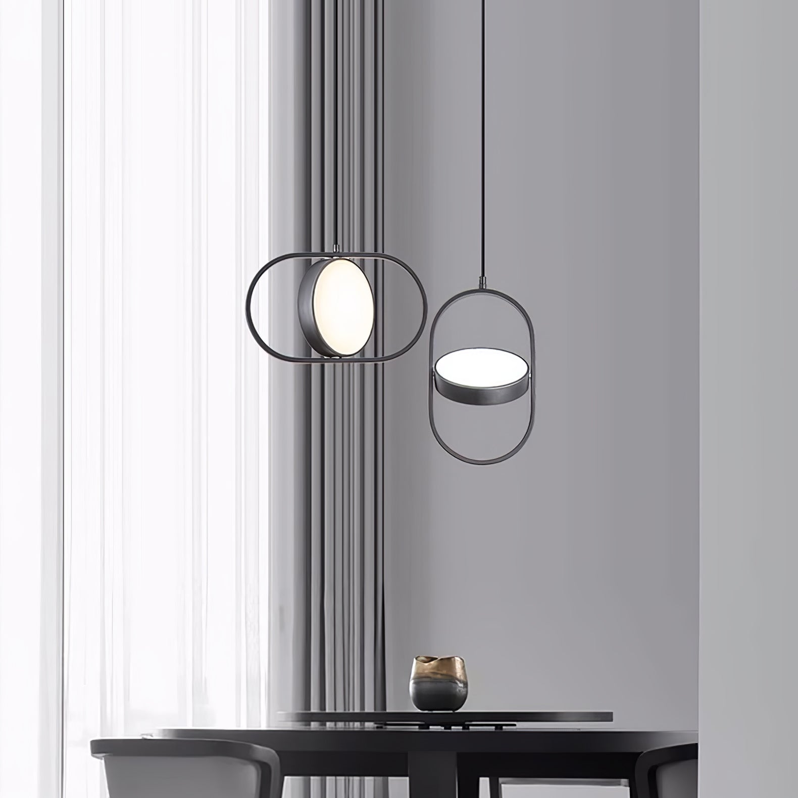 Bren Industrial Classic Pendant Light-Neutral Decor
