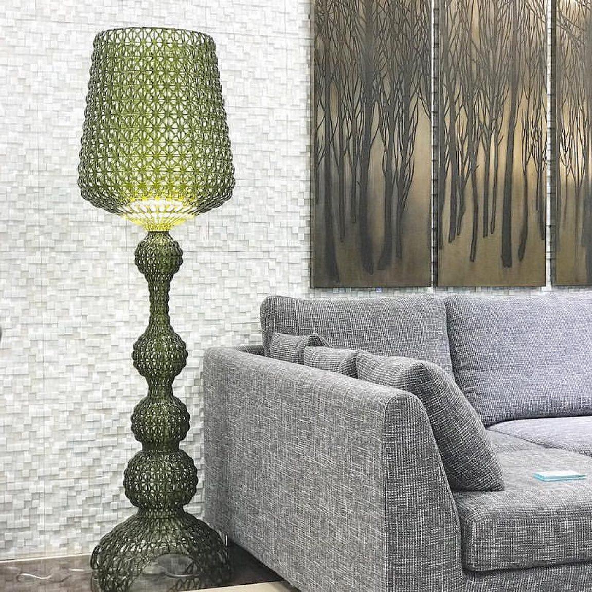 Brook Vintage Floor Lamp-Neutral Decor