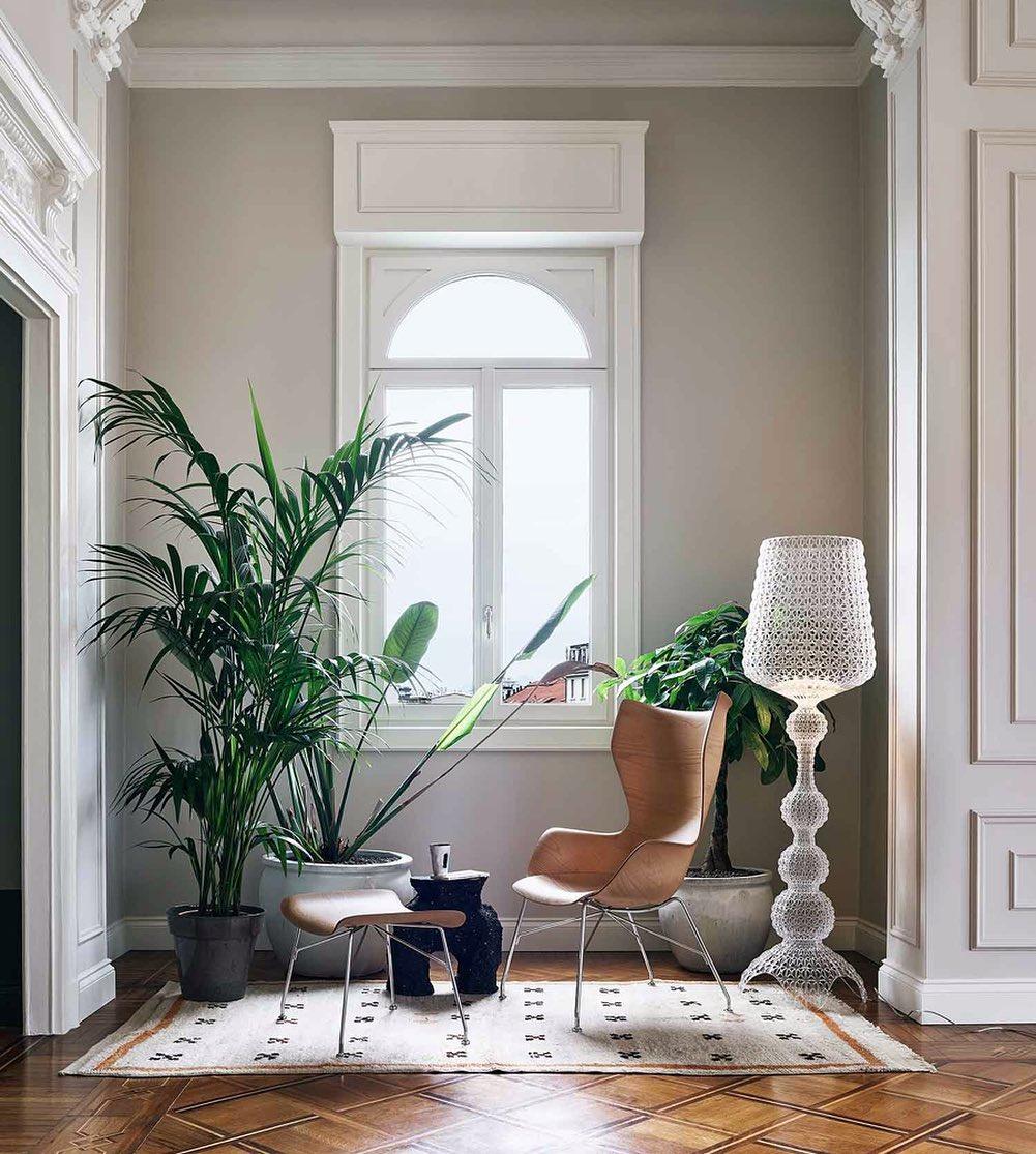 Brook Vintage Floor Lamp-Neutral Decor