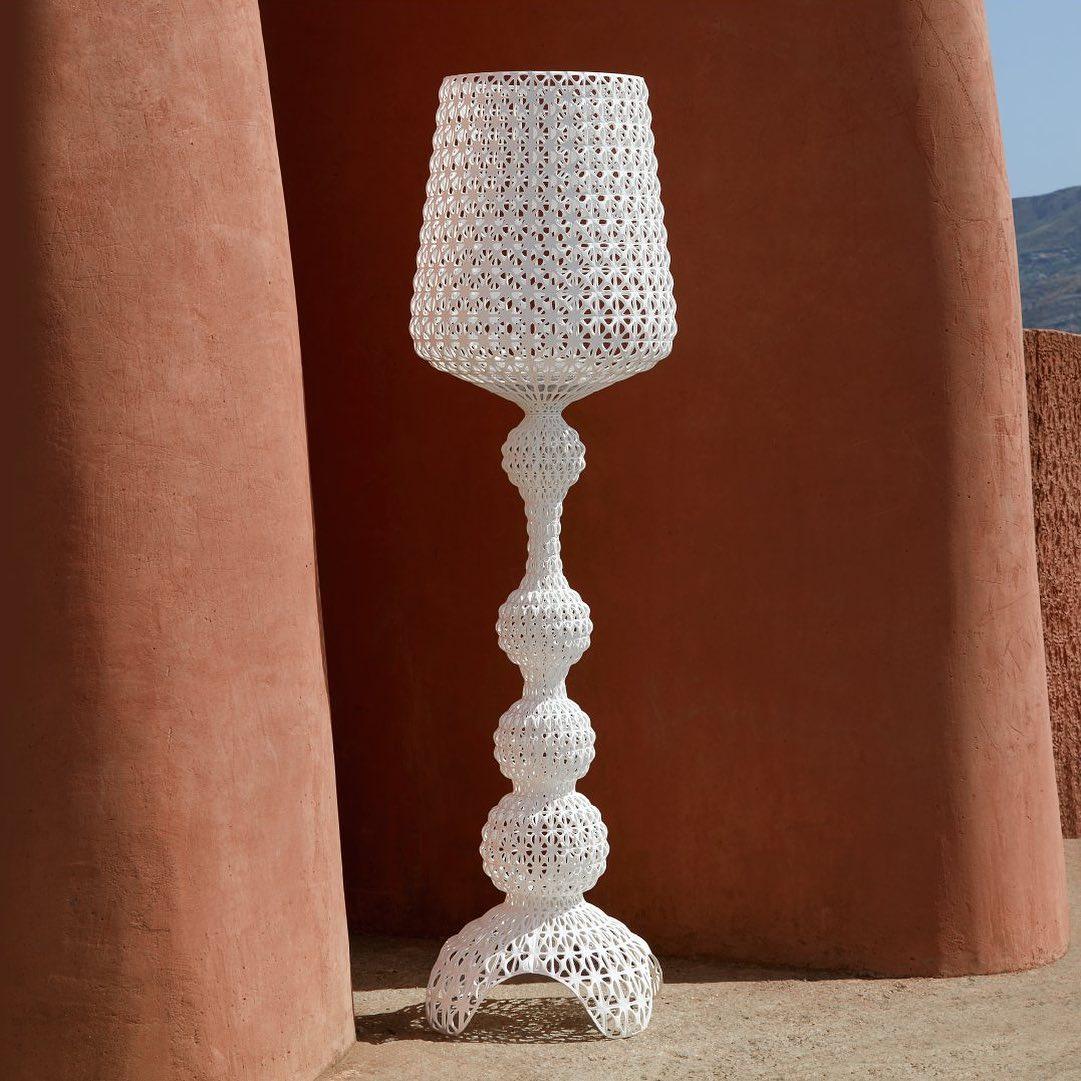 Brook Vintage Floor Lamp-Neutral Decor