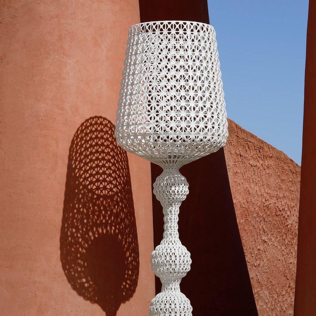 Brook Vintage Floor Lamp-Neutral Decor
