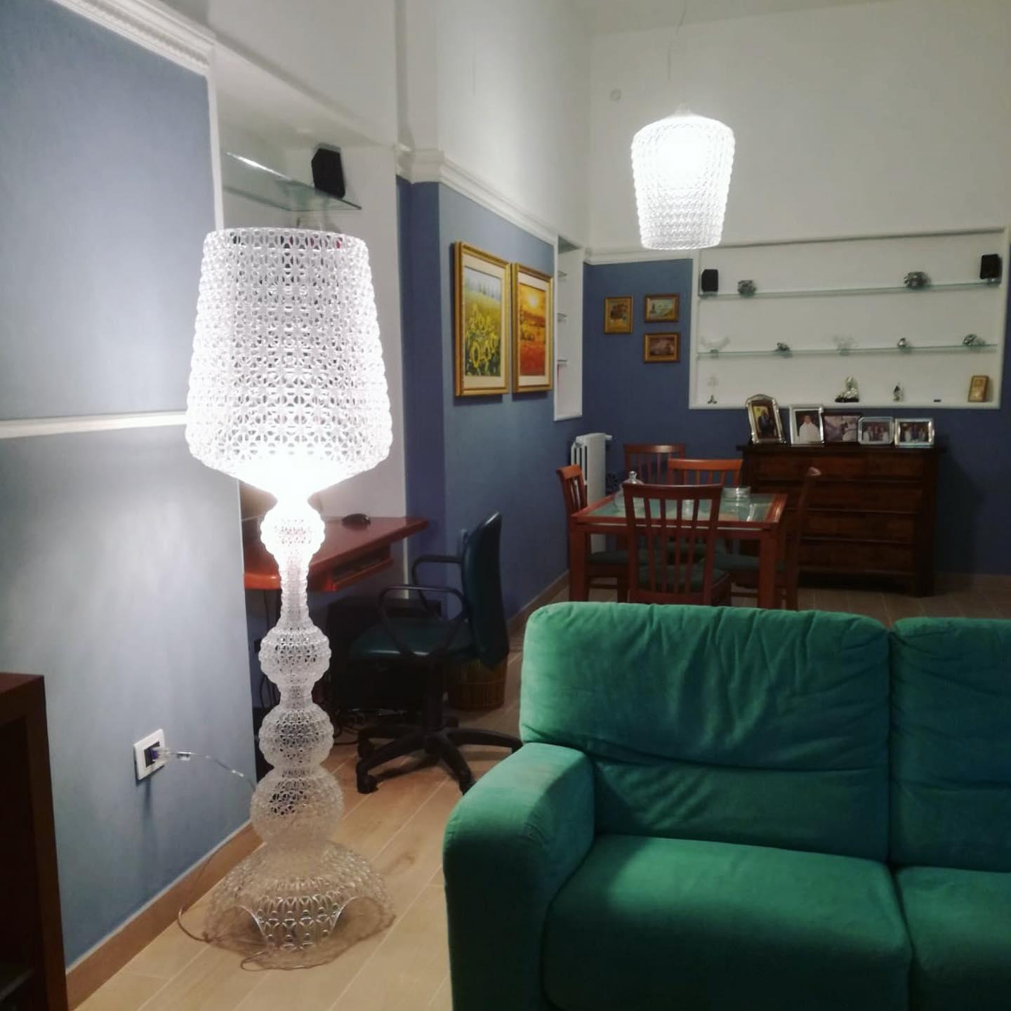 Brook Vintage Floor Lamp-Neutral Decor
