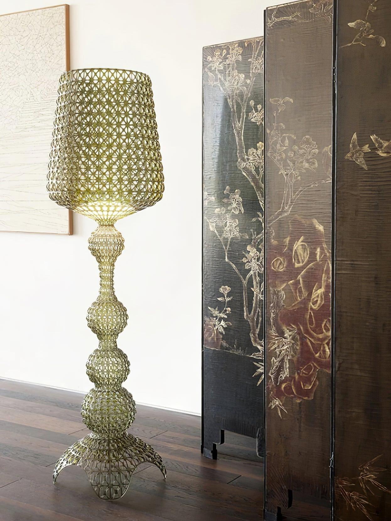 Brook Vintage Floor Lamp-Neutral Decor