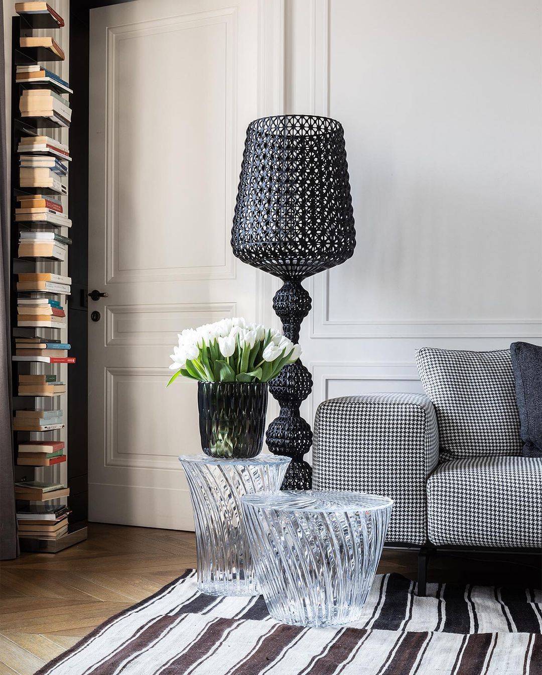 Brook Vintage Floor Lamp-Neutral Decor