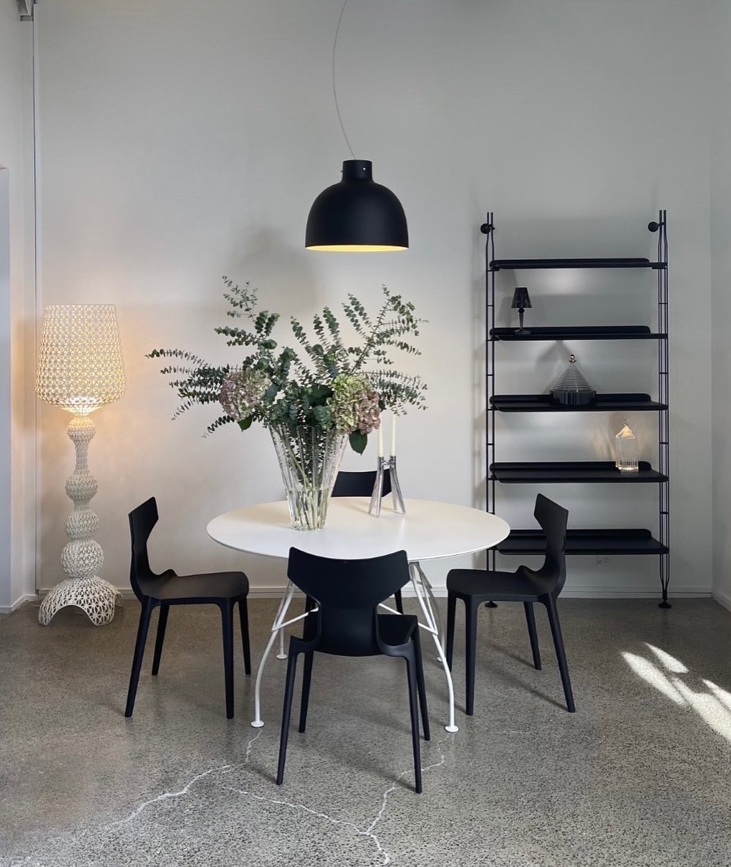 Brook Vintage Floor Lamp-Neutral Decor