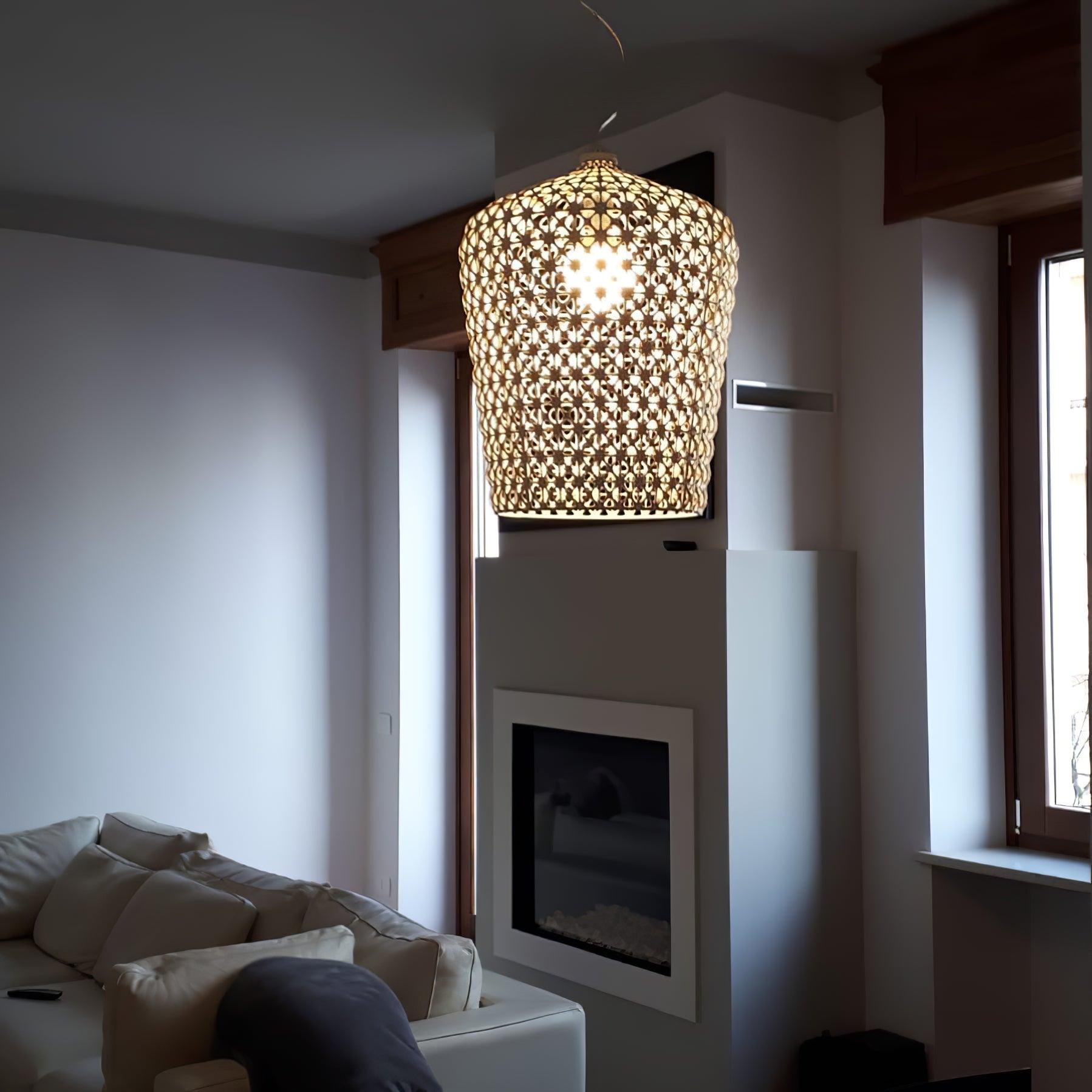 Avnoran Premium Nordic Art Plastic Pendant Lamp-Neutral Decor