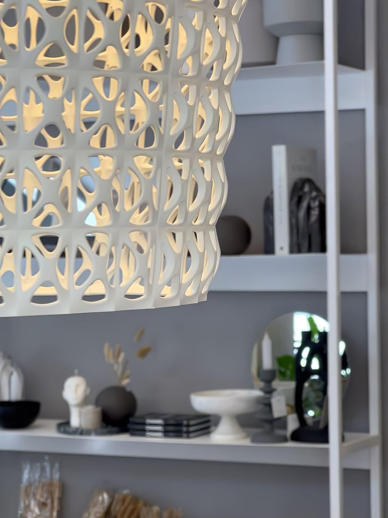 Avnoran Premium Nordic Art Plastic Pendant Lamp-Neutral Decor