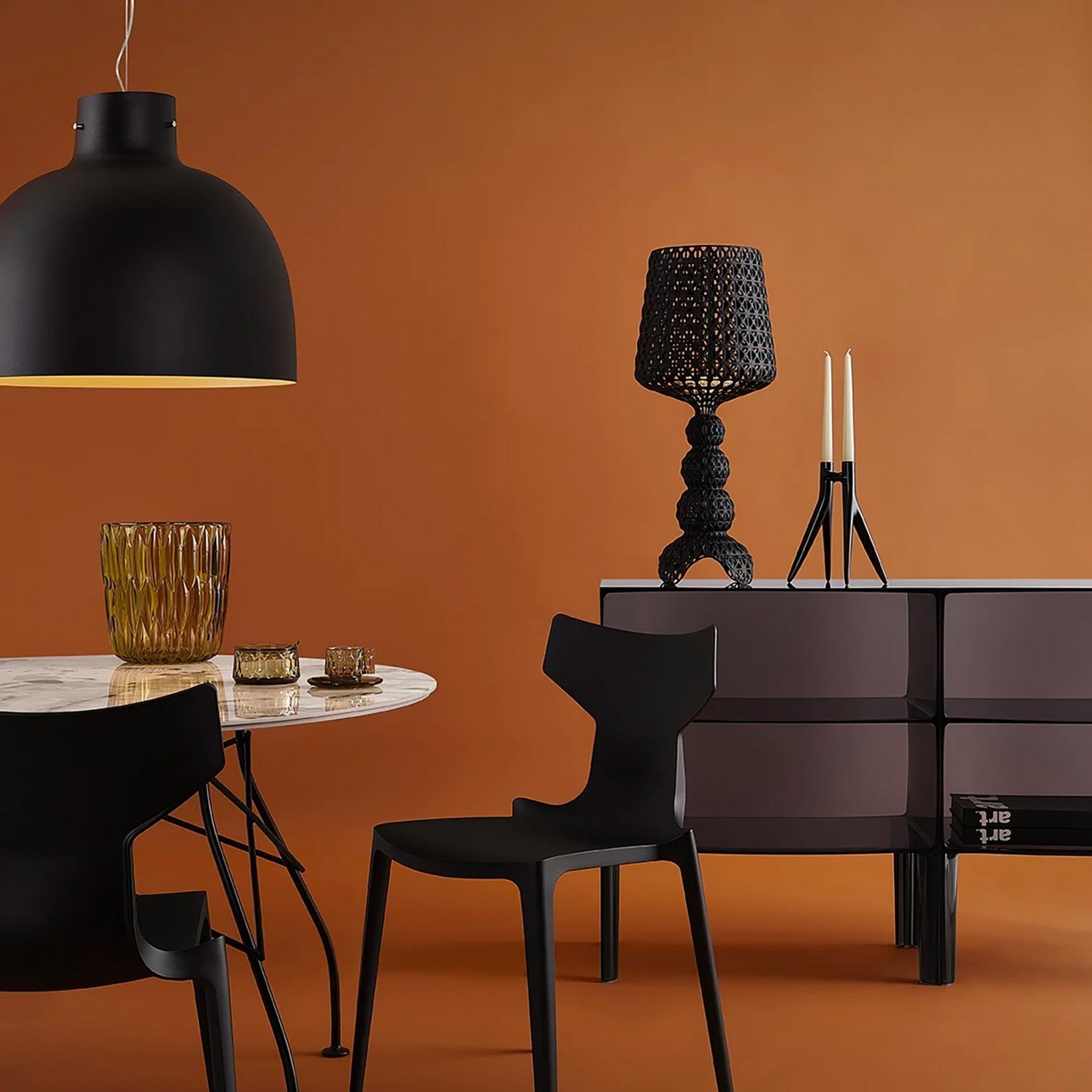Lilah Acrylic Luxury Table Lamp-Neutral Decor