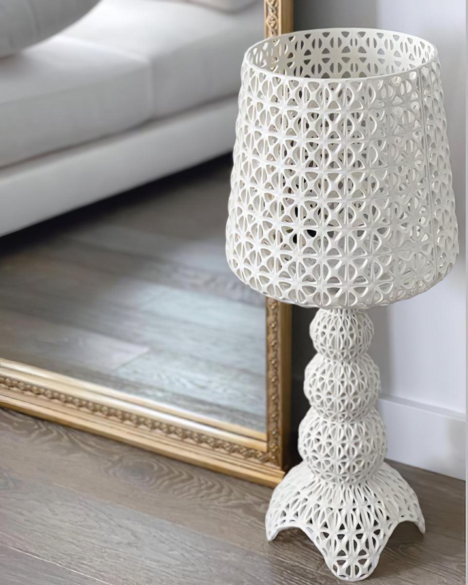 Lilah Acrylic Luxury Table Lamp-Neutral Decor
