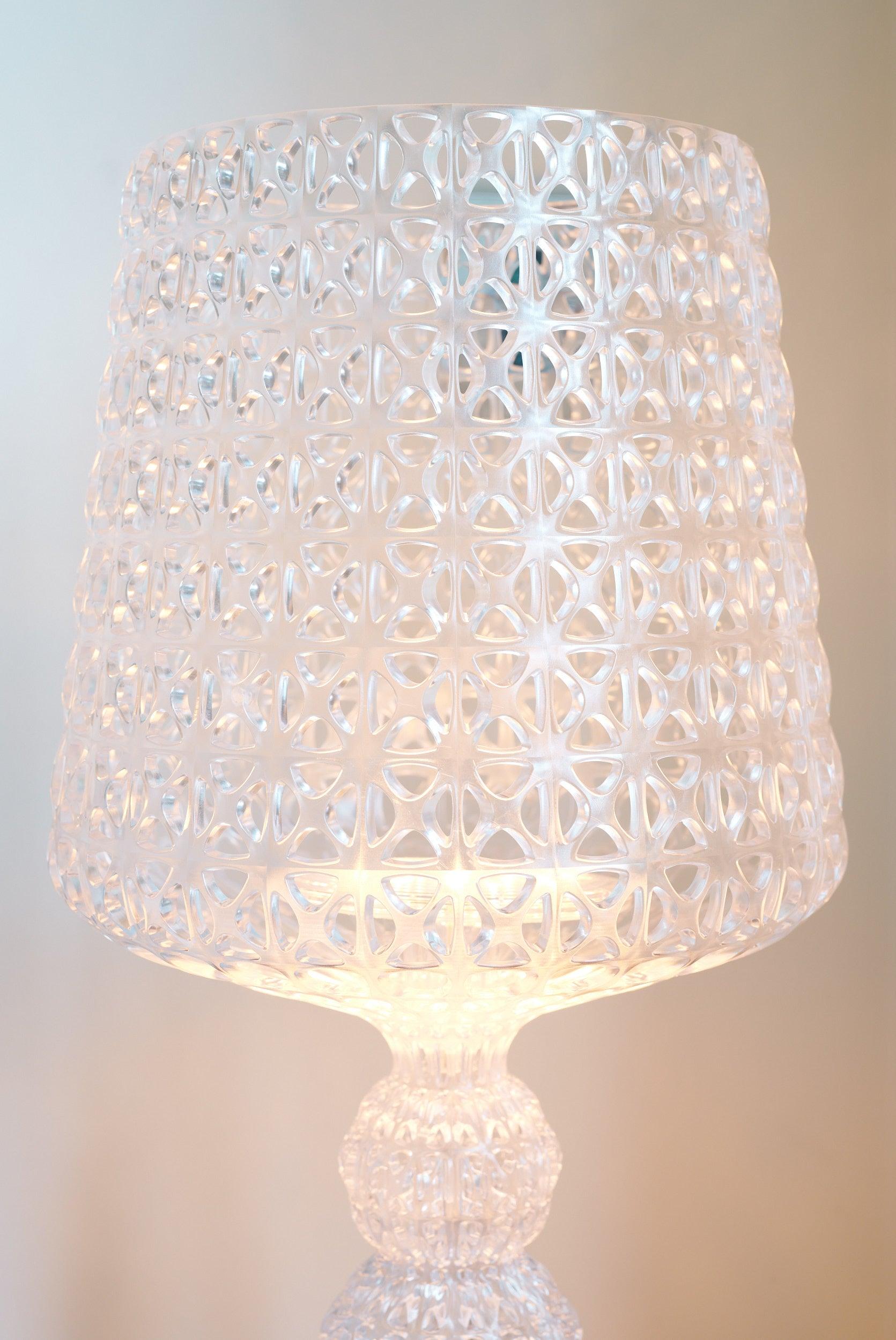Lilah Acrylic Luxury Table Lamp-Neutral Decor