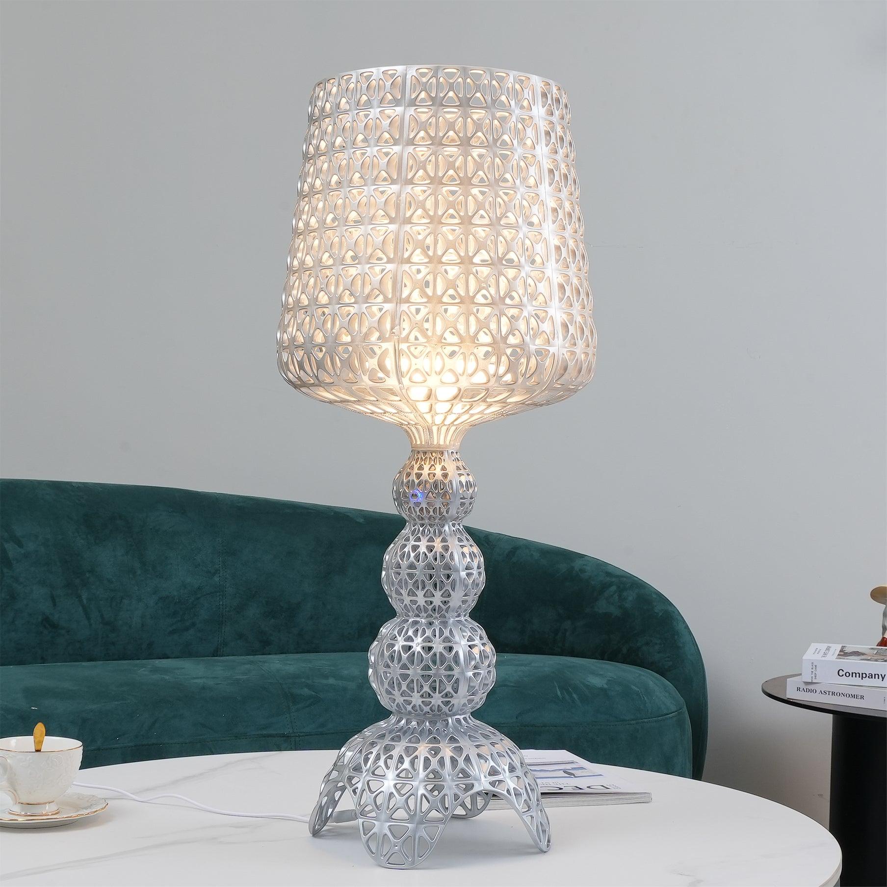 Lilah Acrylic Luxury Table Lamp-Neutral Decor