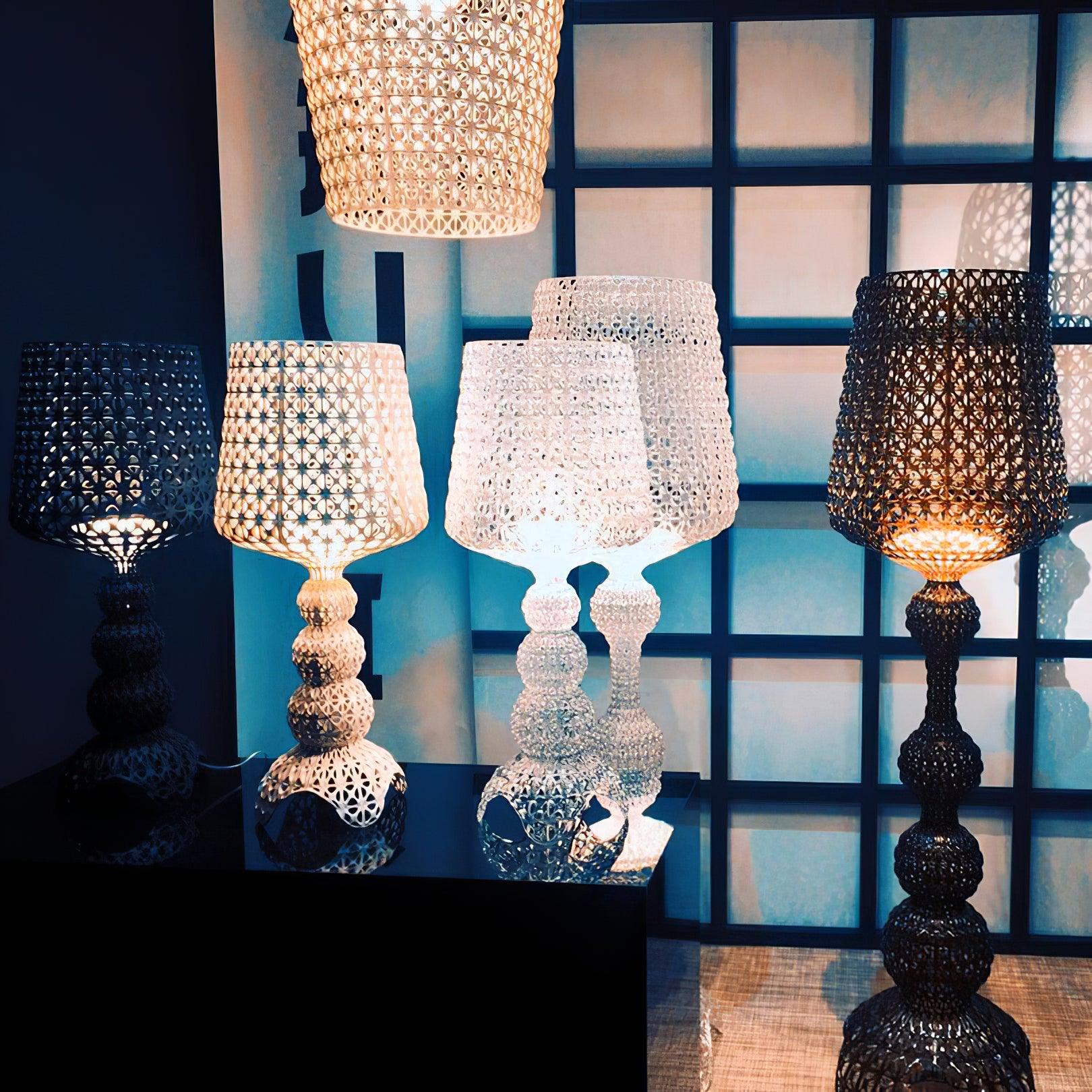 Lilah Acrylic Luxury Table Lamp-Neutral Decor