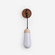 Ritta Wall Lamp Travertine  Teardrop-shaped