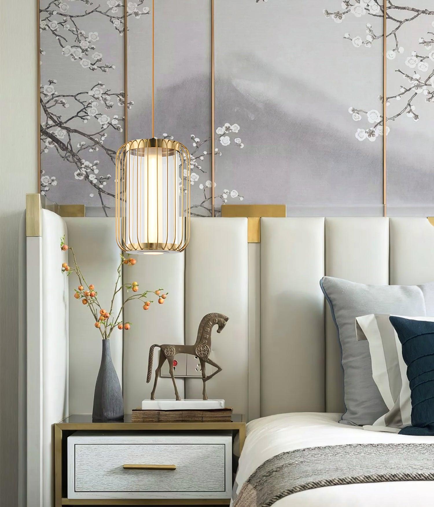 Erinielis Glass Pendant Light-Neutral Decor