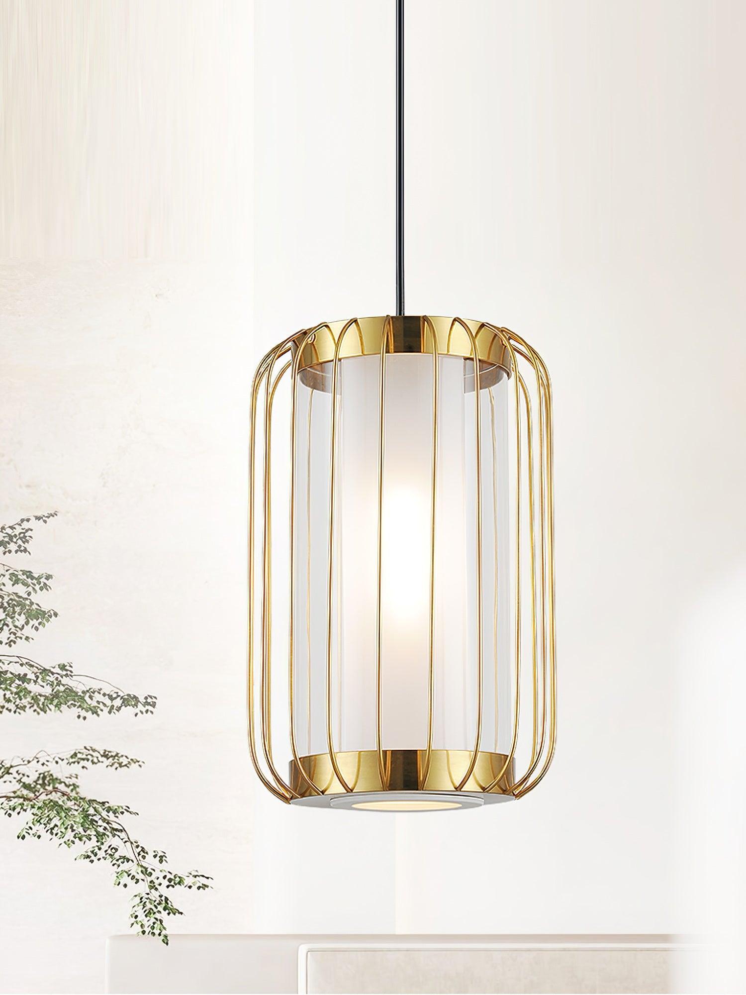 Erinielis Glass Pendant Light-Neutral Decor