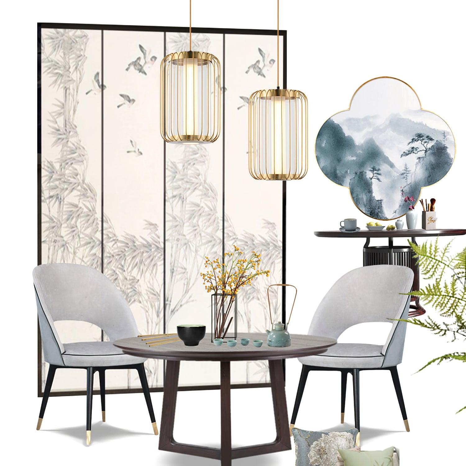 Erinielis Glass Pendant Light-Neutral Decor