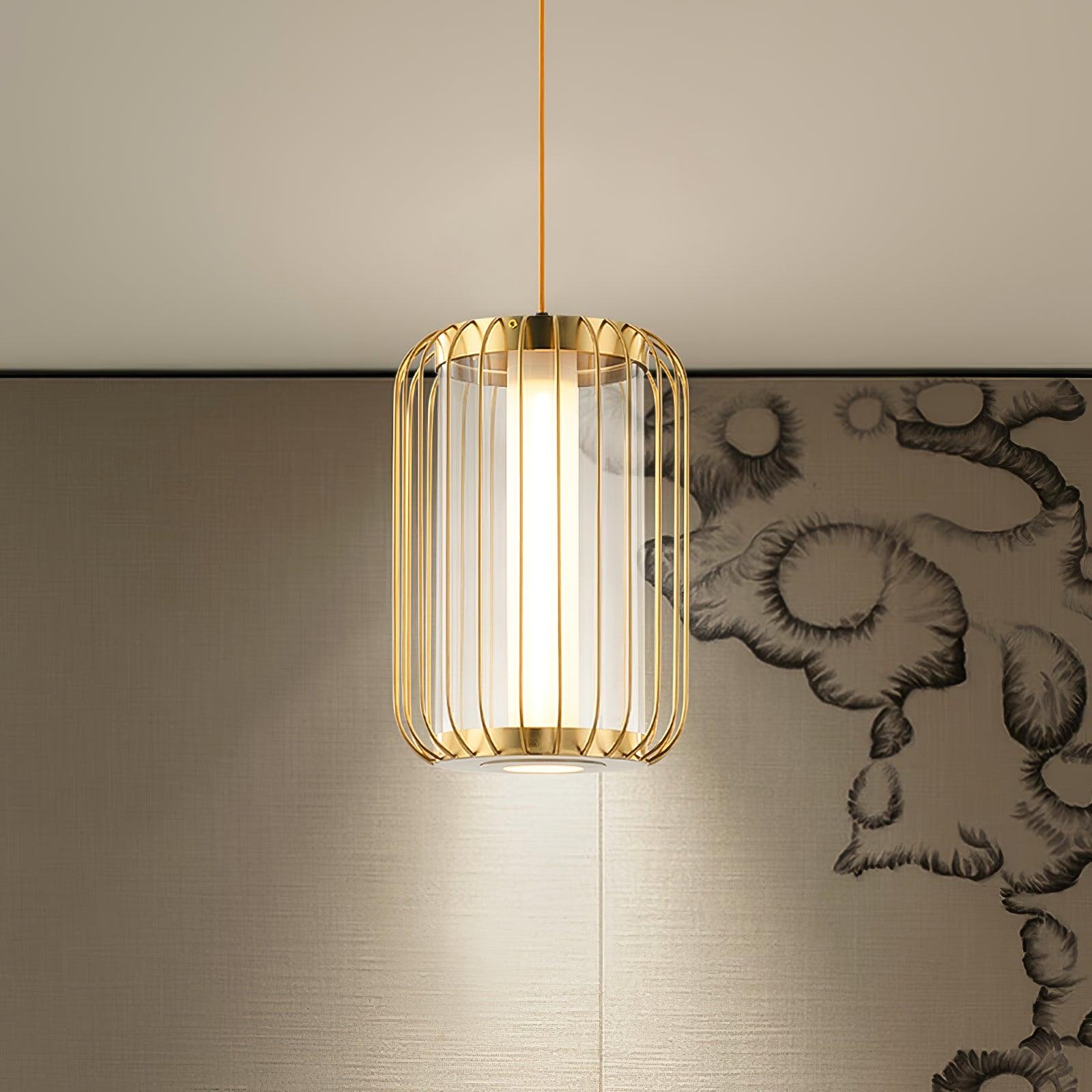 Erinielis Glass Pendant Light-Neutral Decor