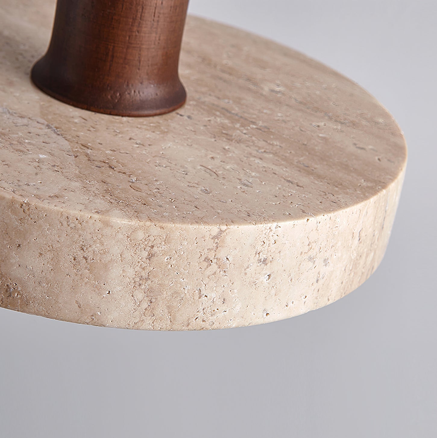 Angled view of the single-light Kairi Pendant Lamp.