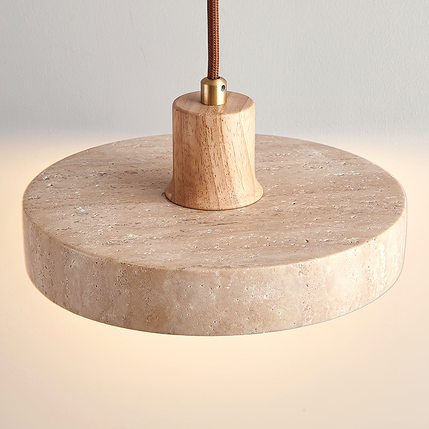 The four-light Kairi Pendant Lamp suspended from the ceiling.