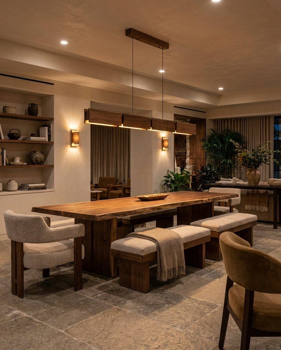 Cedar Linear Chandelier