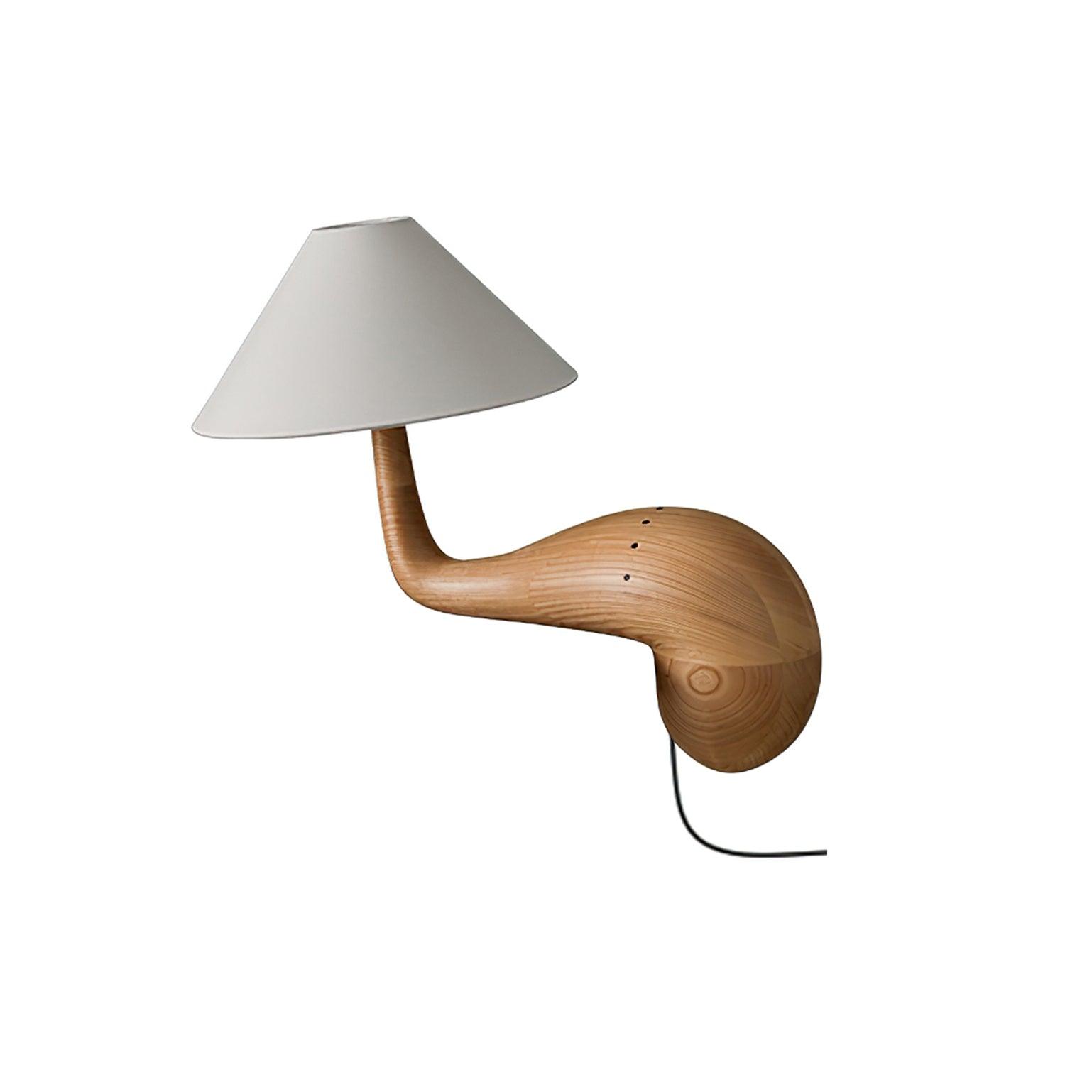 Solisise Wood Artistic Table Lamp-Neutral Decor