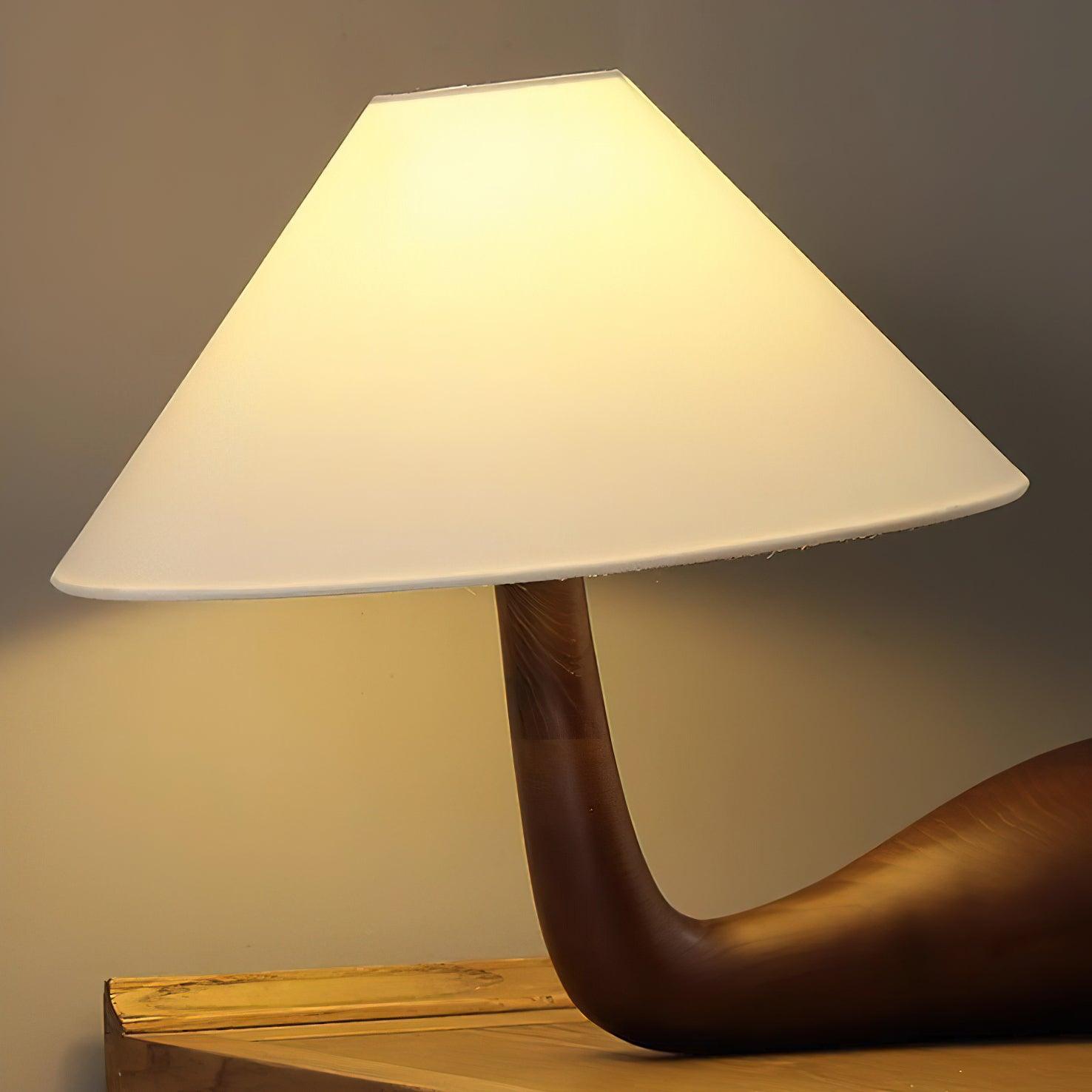 Solisise Wood Artistic Table Lamp-Neutral Decor