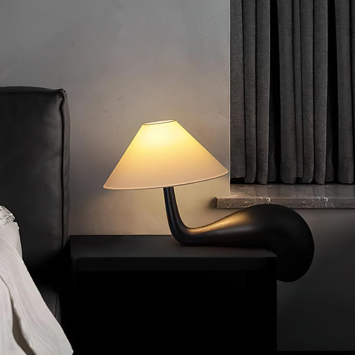 Solisise Wood Artistic Table Lamp-Neutral Decor