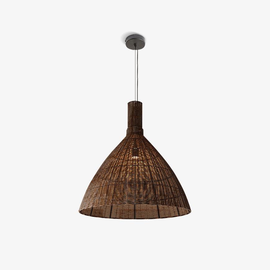 Dsplen Art Natural Rattan Pendant Light-Neutral Decor