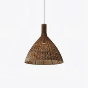 Dsplen Art Natural Rattan Pendant Light-Neutral Decor