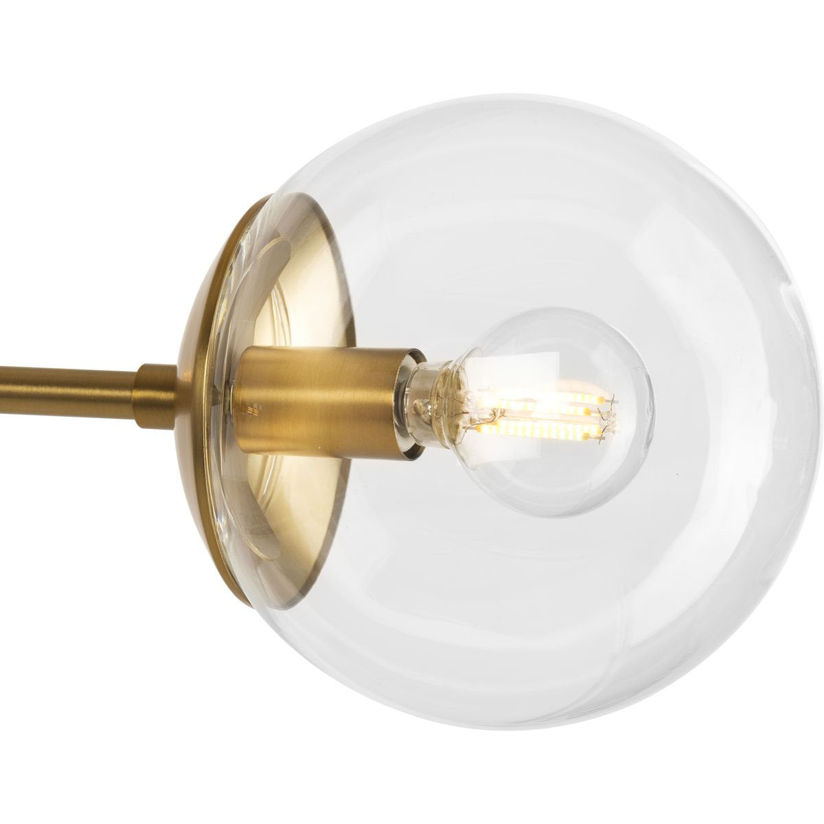 The Kalita Pendant Lamp shown with dimensions for scale.
