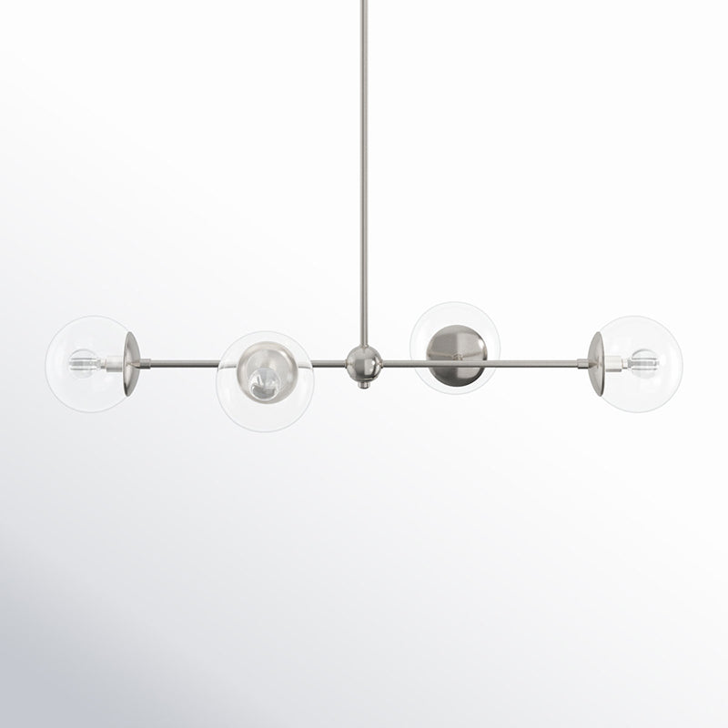 Bottom view of the Kalita Pendant Lamp, showing the arrangement of the four heads.