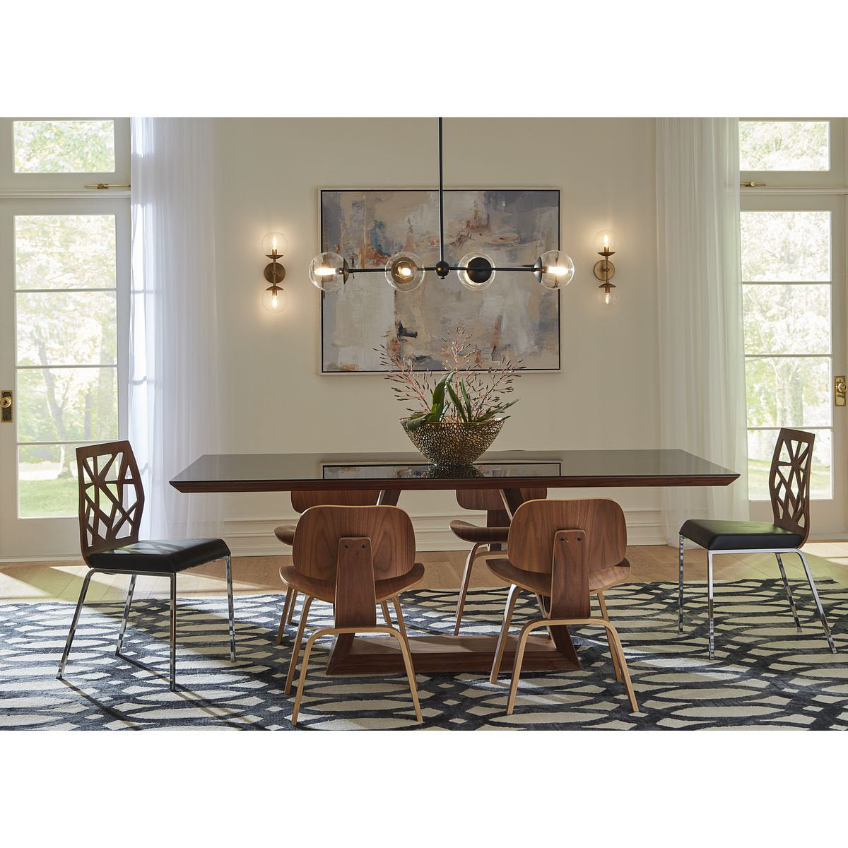 Kalita Pendant Lamp in nickel finish against a neutral background.