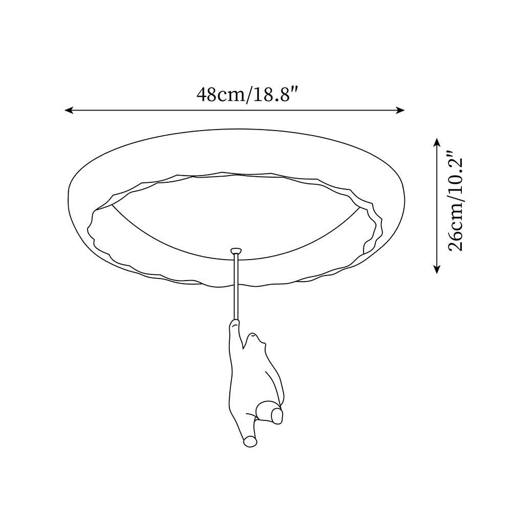 Neko Ceiling Light