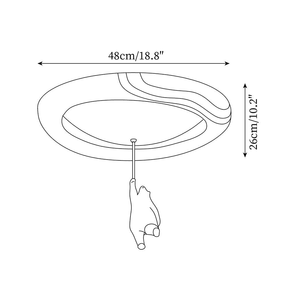 Neko Ceiling Light