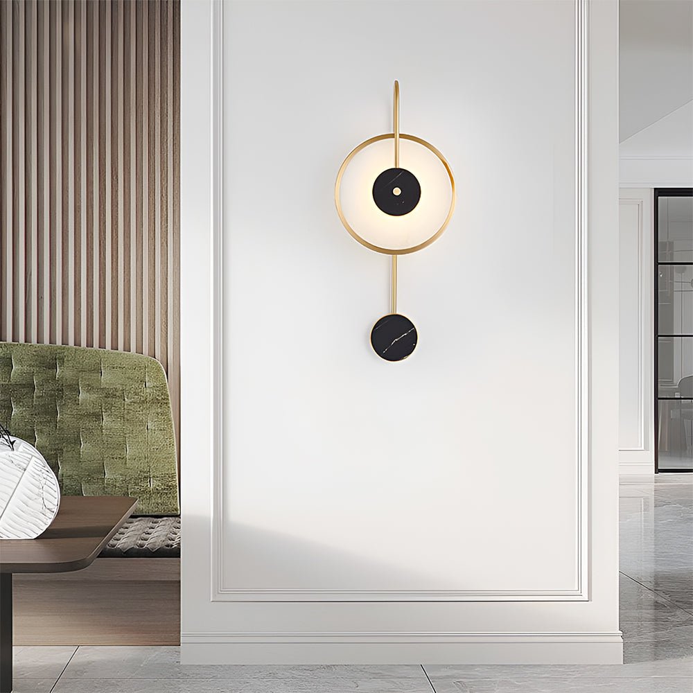Merdin Alabaster Wall Light-Neutral Decor