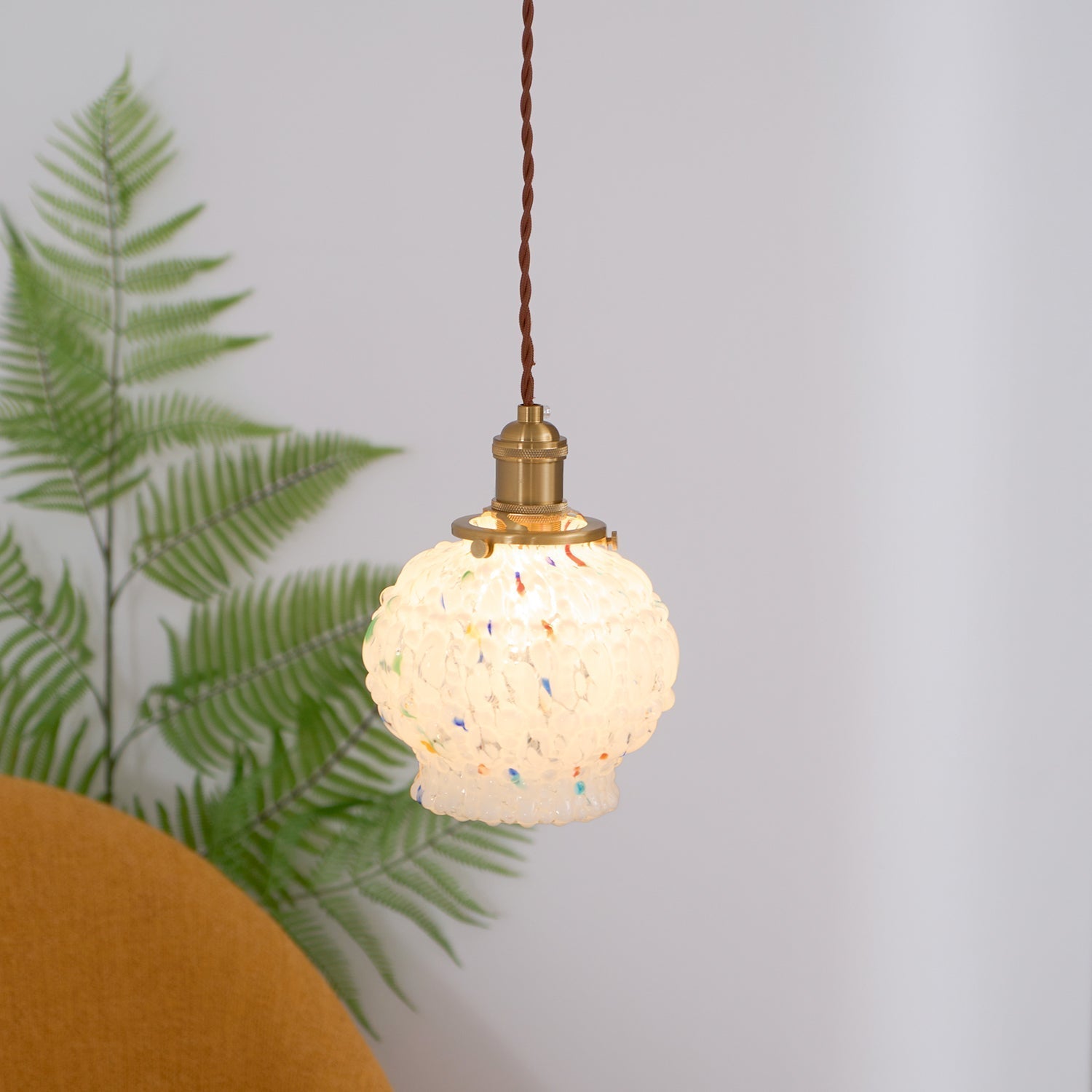 Jovik Textured Glass Pendant Light