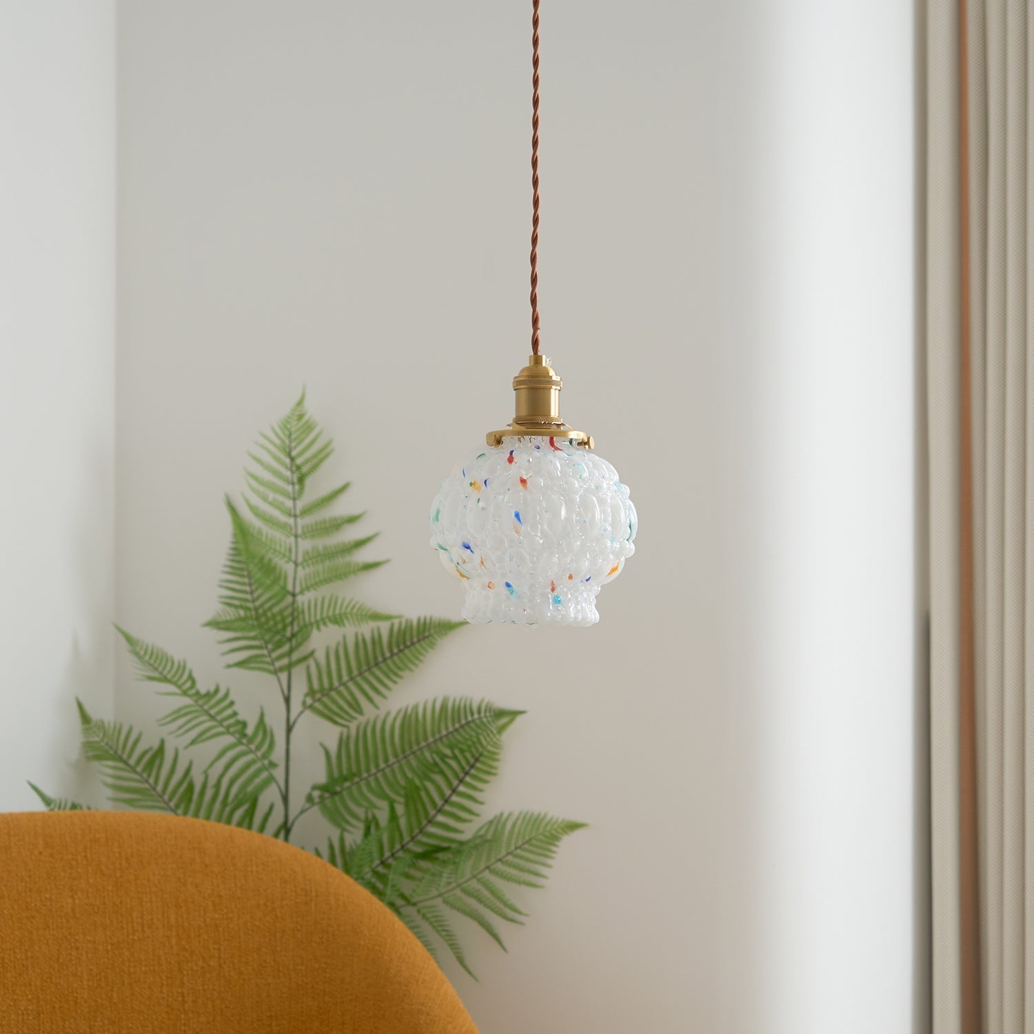 Jovik Textured Glass Pendant Light