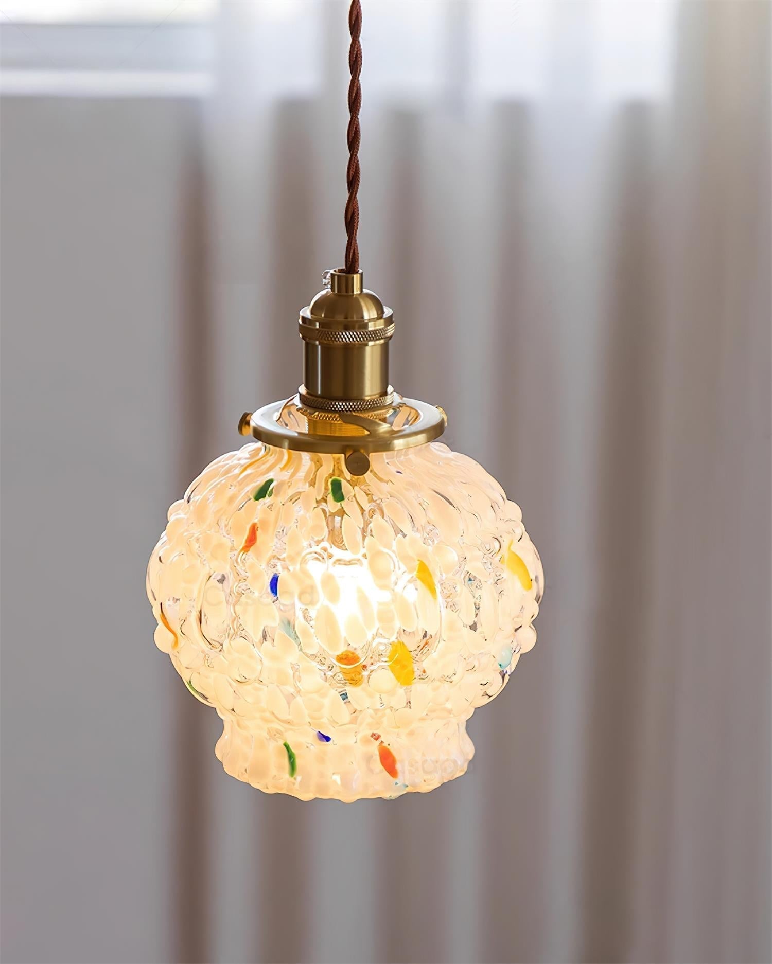 Jovik Textured Glass Pendant Light