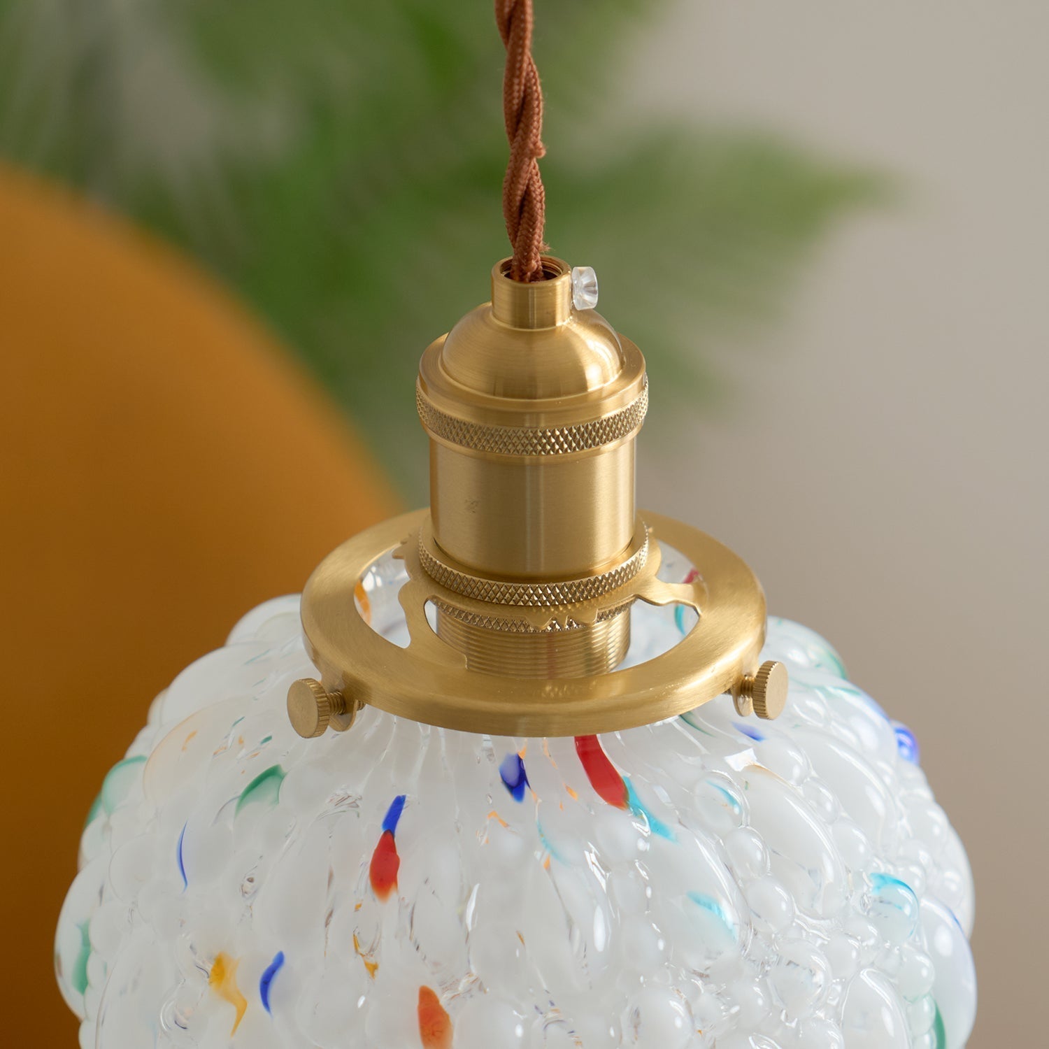 Jovik Textured Glass Pendant Light