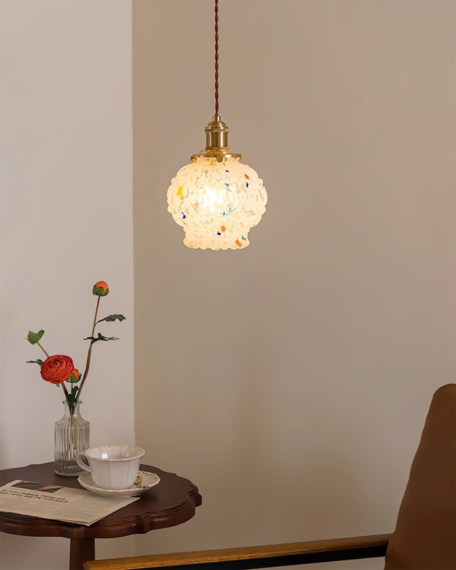 Jovik Textured Glass Pendant Light