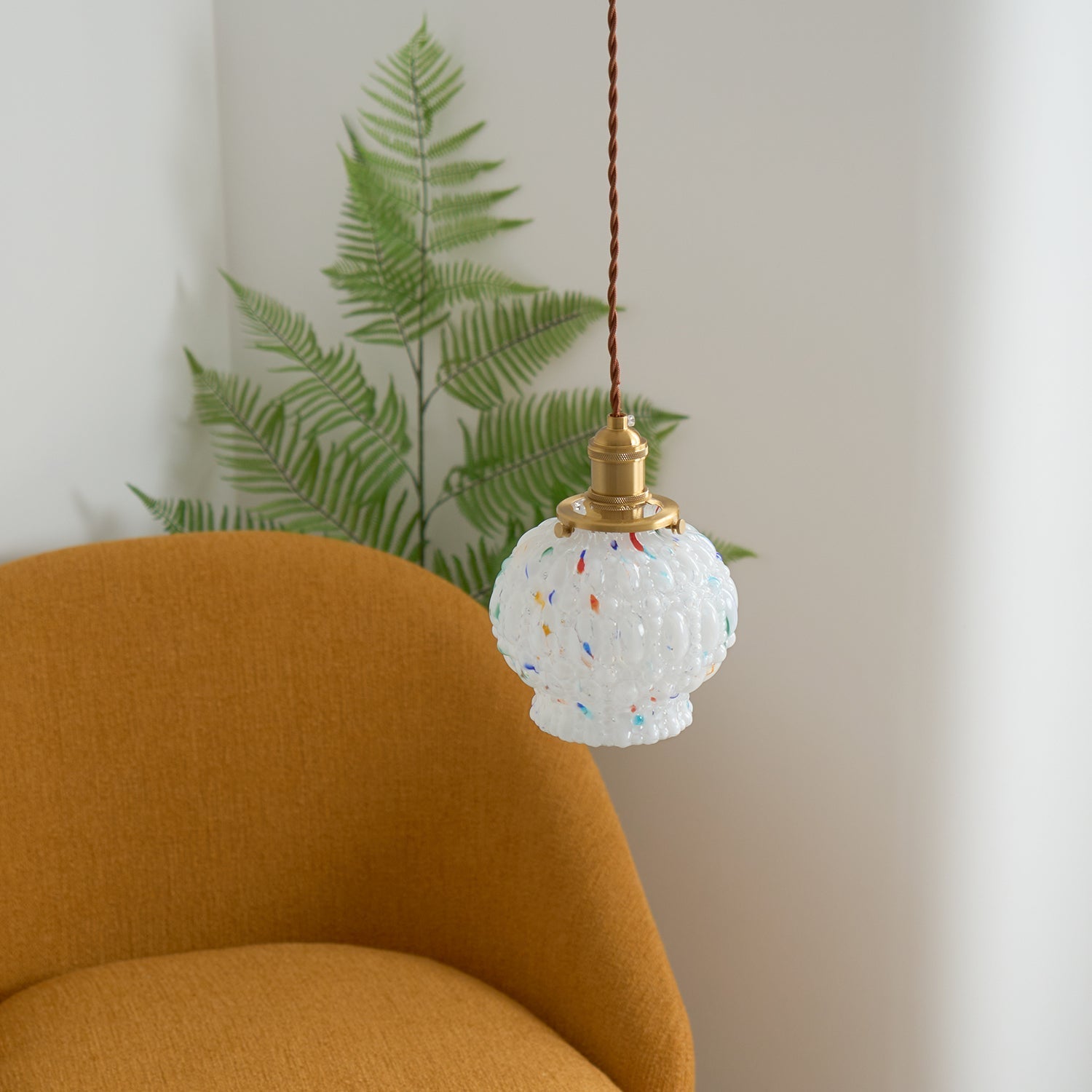 Jovik Textured Glass Pendant Light