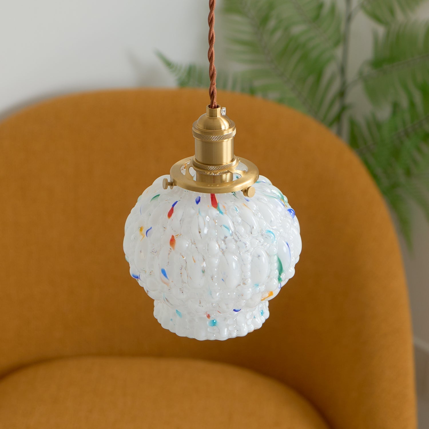 Jovik Textured Glass Pendant Light