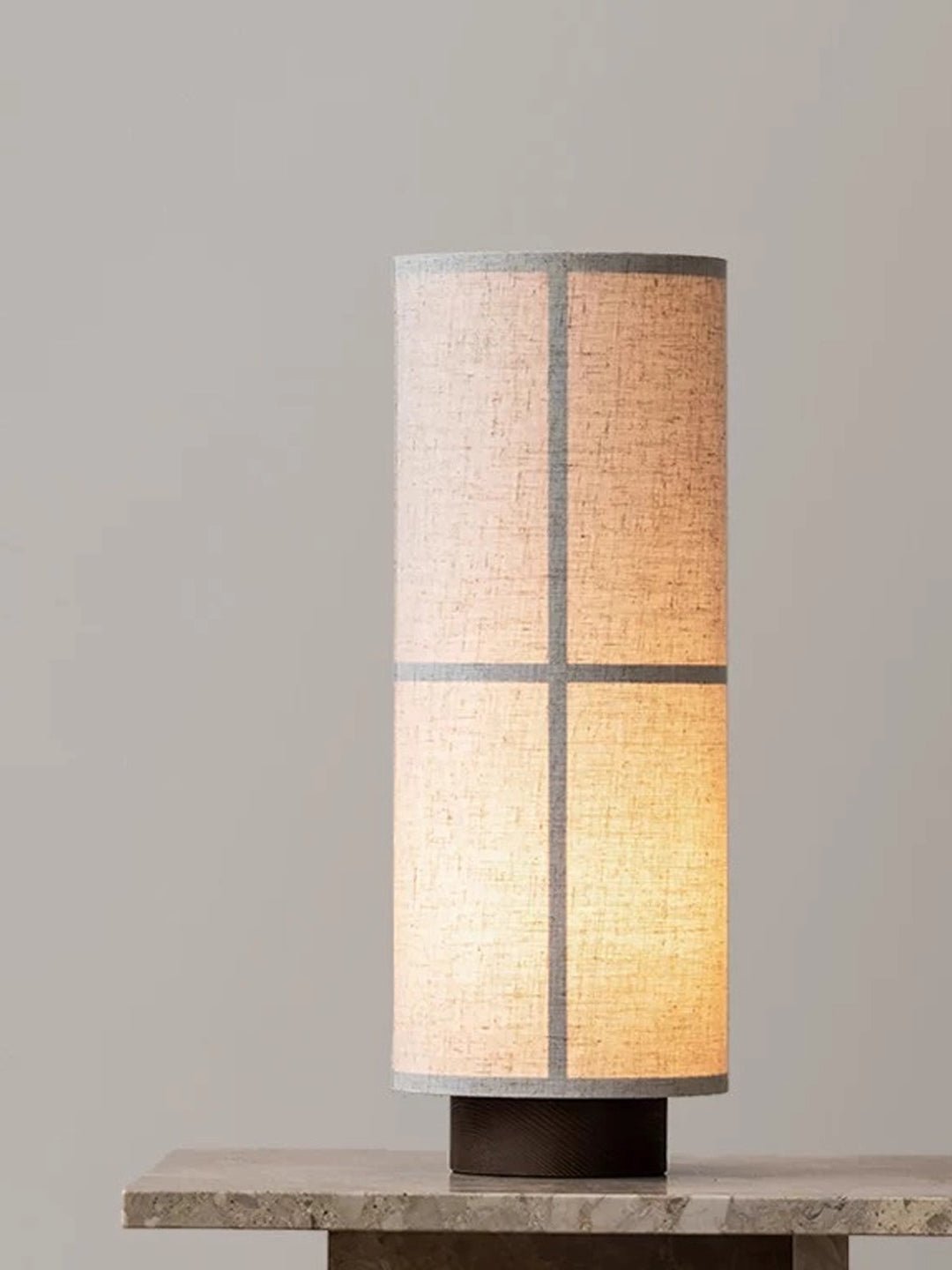 Lior Minimalist Fabric Table Lamp-Neutral Decor