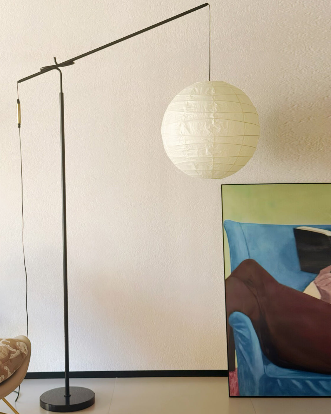 Silvermere Paper Floor Light