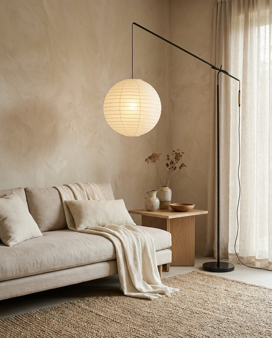 Silvermere Paper Floor Light