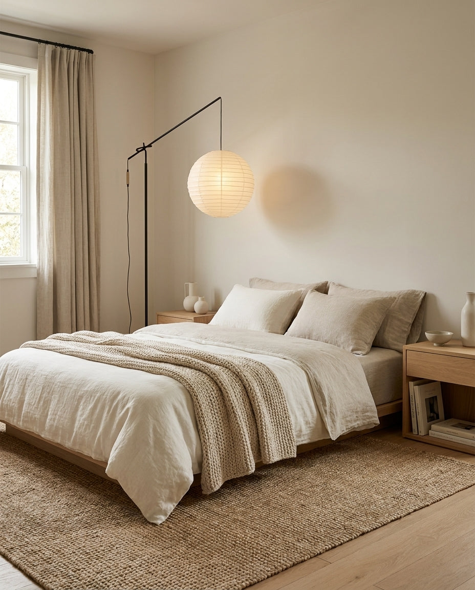Silvermere Paper Floor Light